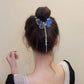 Delicate Butterfly Fringe Hair Clip