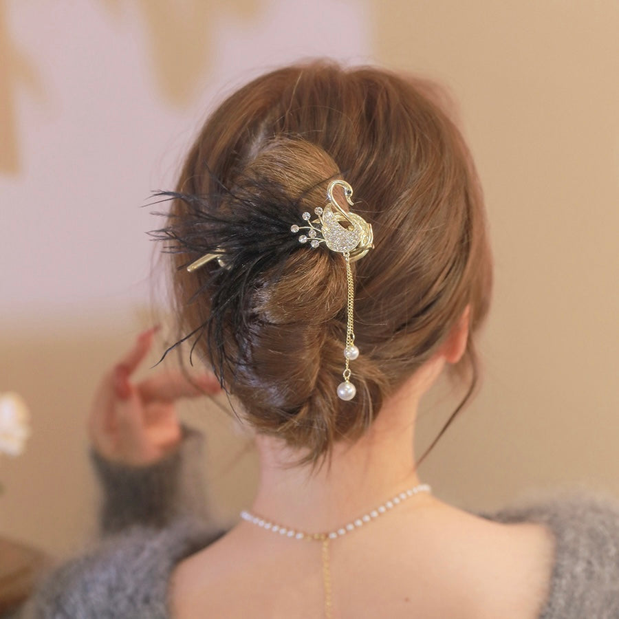 Swan Hairpin