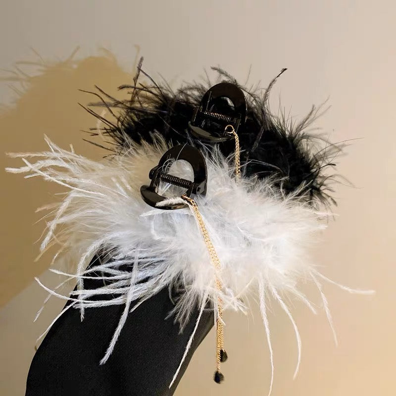 Feather Hair Clip