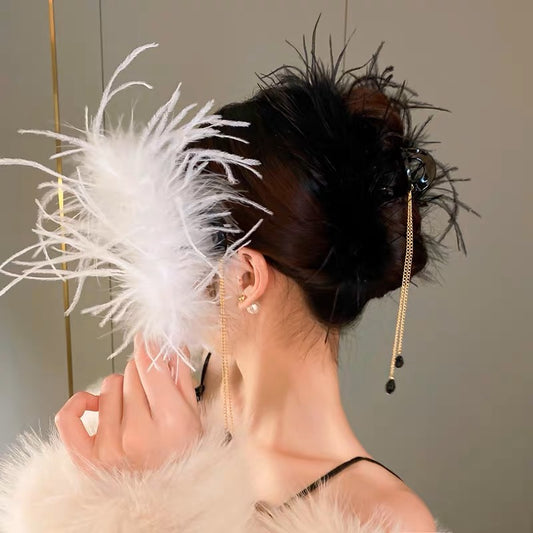 Feather Hair Clip